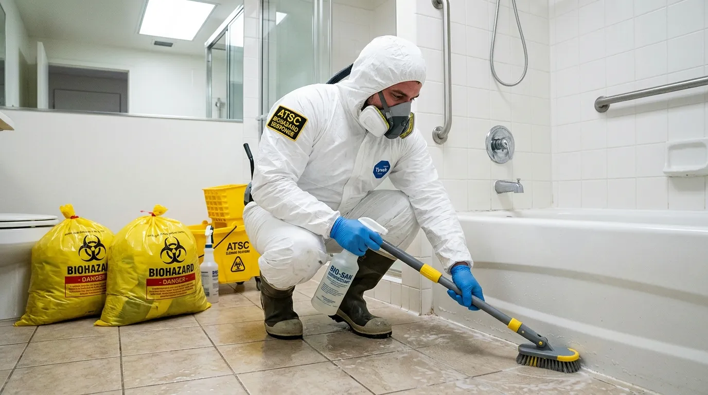 Decontamination equipment deployed for Blood Cleanup in Bergen Beach